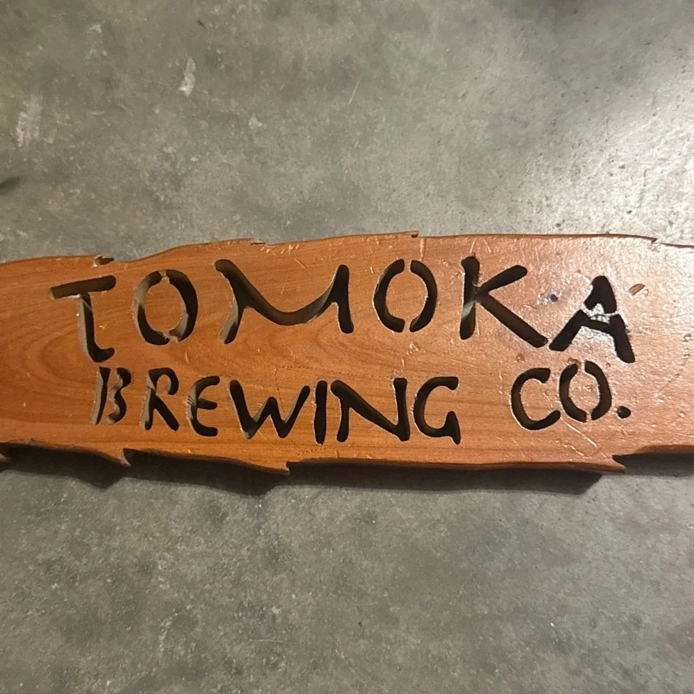 Beer Tap Handle Tomoka Brewing Co. Florida Weisse Beer Tap Handle